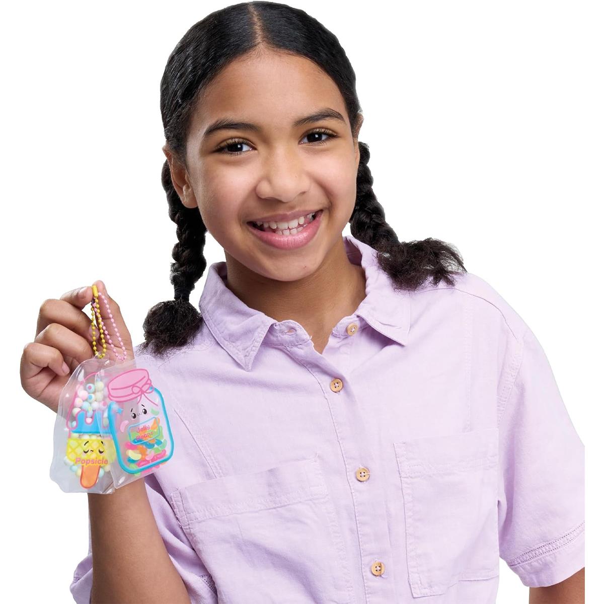 John Adams Puffy Pouches Candy Store Set Squishy Maker Make Your Own Squishy Fun Accessories & Bag Charms Birthday & Christmas Gift Multicolour