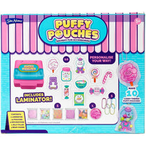 John Adams Puffy Pouches Candy Store Set Squishy Maker Make Your Own Squishy Fun Accessories & Bag Charms Birthday & Christmas Gift Multicolour