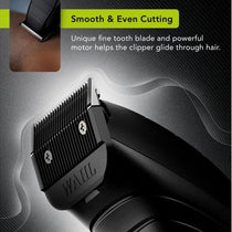 Wahl Cordless Close Cut Hair Clipper Kit Ultra-Close Cutting Blade 3 Attachment Combs Black