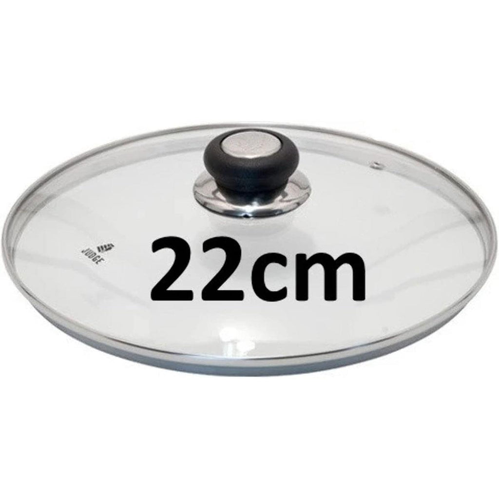 Judge Vista Spare Saucepan Replacement Glass Lid 22cm Silver