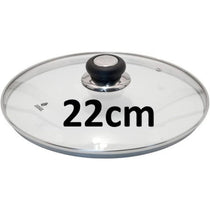 Judge Vista Spare Saucepan Replacement Glass Lid 22cm Silver