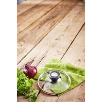 Judge Vista Spare Saucepan Replacement Glass Lid 22cm Silver