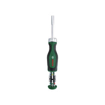 Bosch Hand Tools Bit Ratchet Screwdriver With 12 Bits 50 Nm Magnetic Tip Soft Grip Green