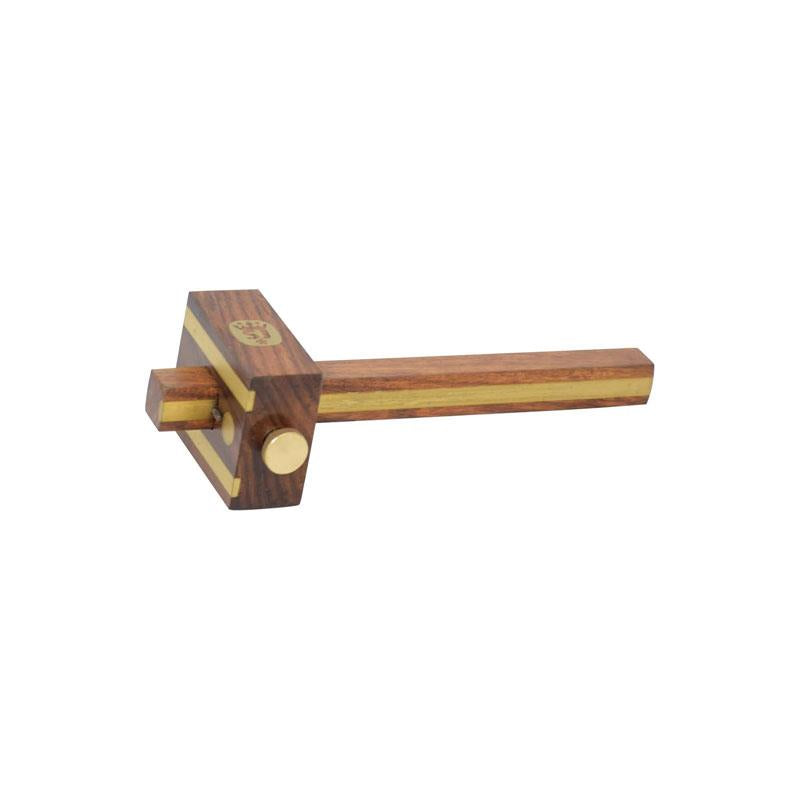Spear & Jackson Carpenters 8 Inch Marking Gauge Brass Brown