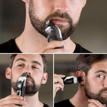 Wahl Precision 4 In 1 Multi Groomer Kit Hair Trimmer Beard And Stubble Trimmers Ear And Nose Trimmer Male Grooming Set Black/Silver