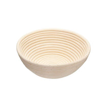 KitchenCraft Home Made Banneton Bread Basket/Proving Basket Round Rattan 22cm Wood