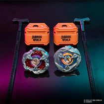 Beyblade X Jurassic World Collab Spinosaurus vs Quetzalcoatlus Multipack Set