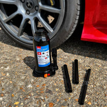 Hilka Tools 8 Tonne 222-447mm Welded Bottle Jack Black