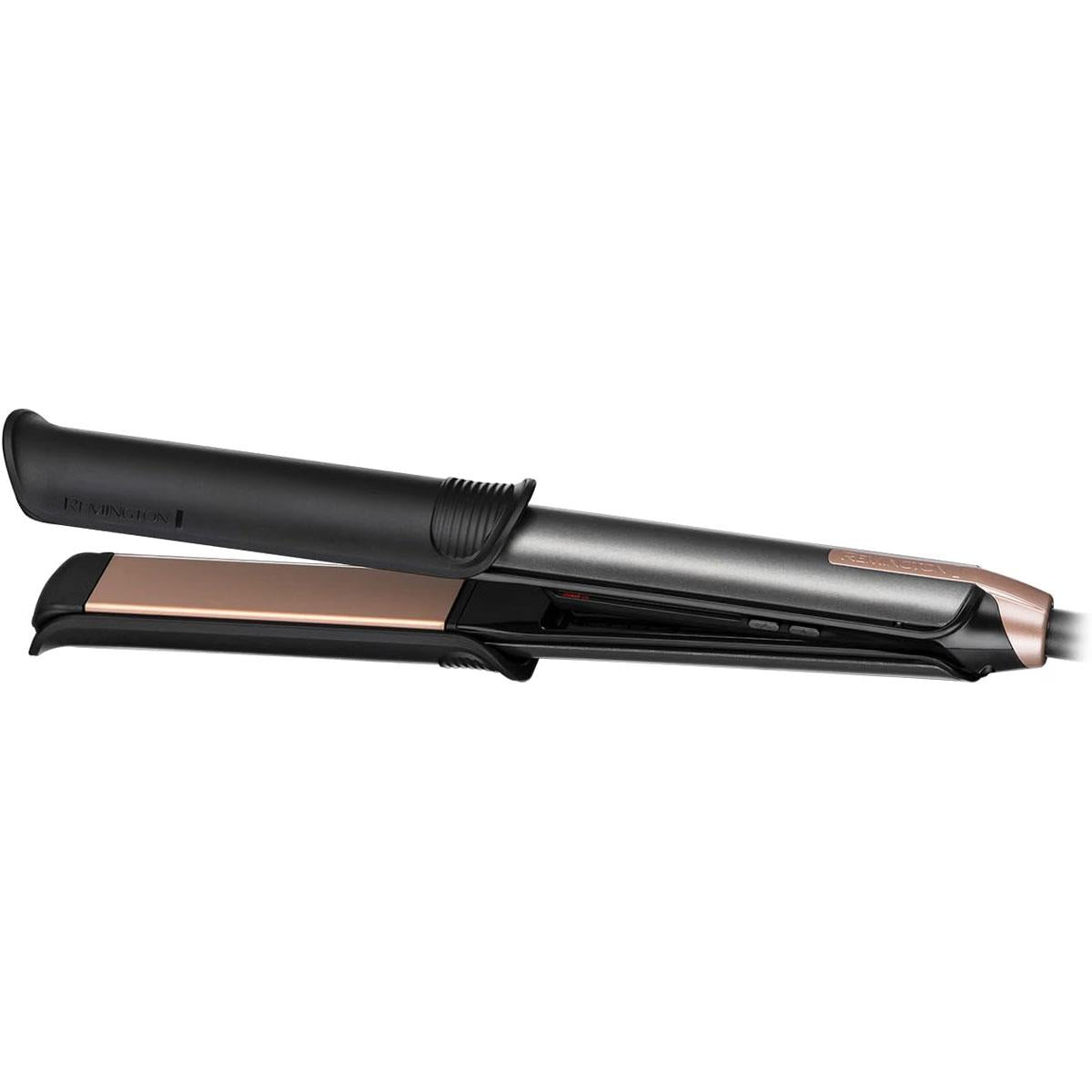 Remington One Straight And Curl Styler Hair Straightener And Curling Wand Heats Up In 20 Seconds 5 Settings 150-230°C Grey