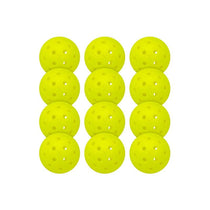 Franklin Outdoor X-40 Pickleball Vellum Pack of 12 Optic Yellow