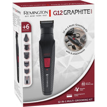 Remington 12-In-1 All-in-One Trimmer Multi-Grooming Kit Metallic Silver