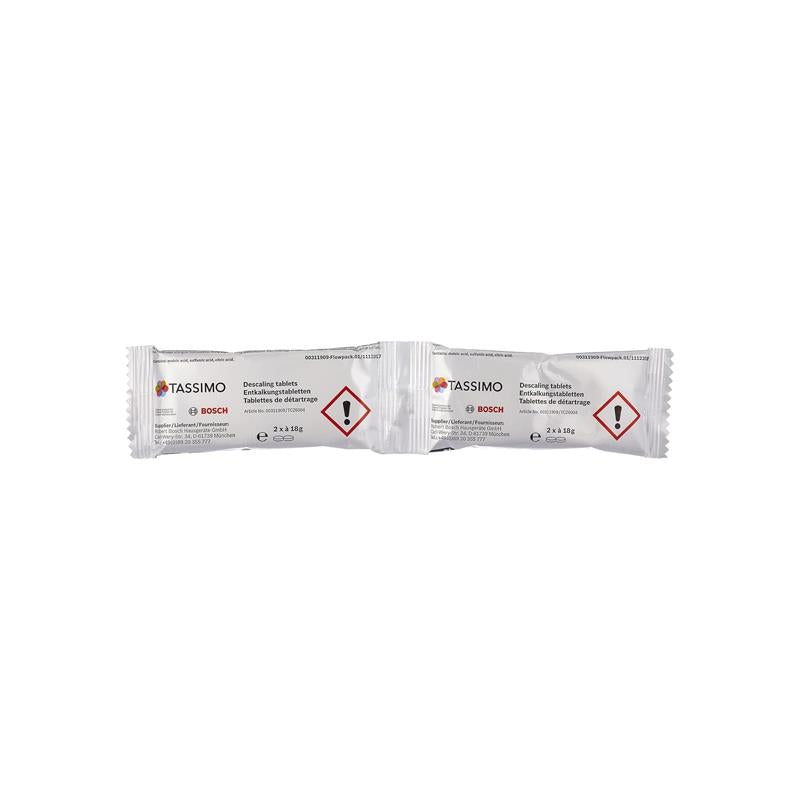 Bosch Tassimo Descaling Tablets 4 X 18g Tablets