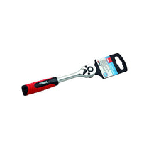 Hilka Tools 1/4 Inch Drive Soft Grip Ratchet 5 Inch (130mm) 72 Teeth Ratchet Chrome Vanadium Steel Silver