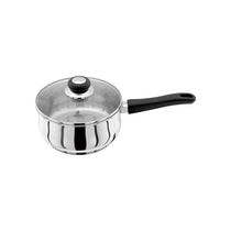 Judge Vista 20cm Saucepan Polished Stainless Steel 2.1 Litres Large Pan Silver