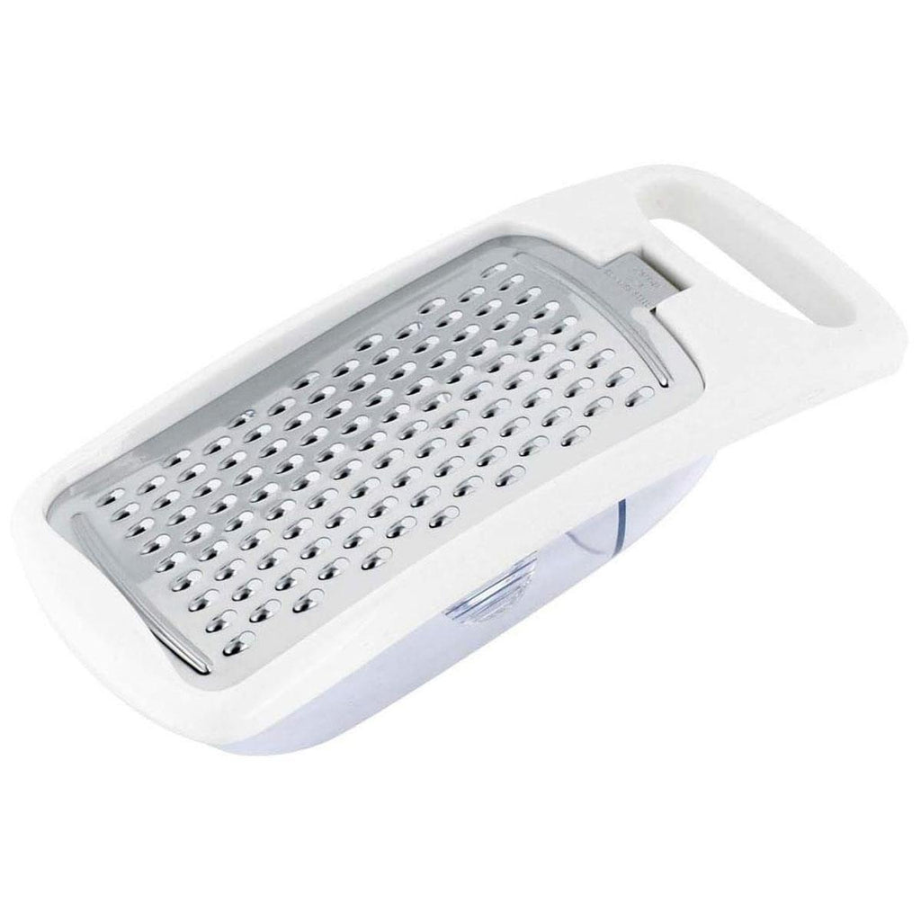 Judge Kitchen Nutmeg/Mini Grater With Detachable Collection Tray Stainless Steel White