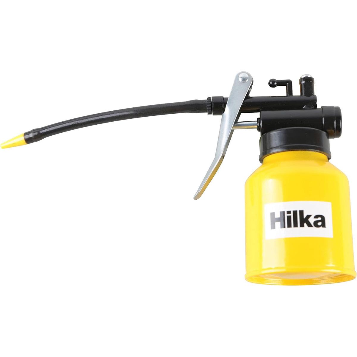 Hilka Tools Mini Grease Gun And Oil Can Set Silver
