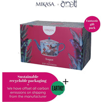 Mikasa x Sarah Arnett Porcelain Teapot 1100ml Blue