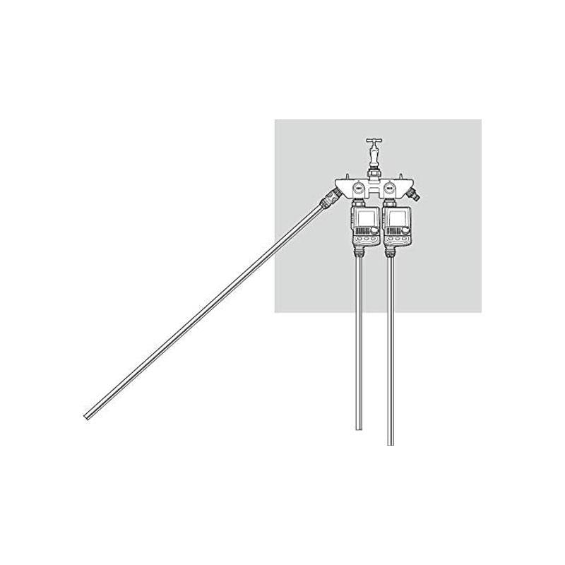 Gardena 4 Channel Water Distributor Connection Options On Tap Multicolour