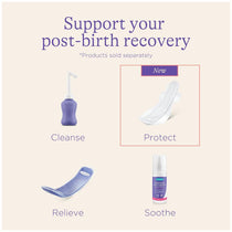 Lansinoh Maternity Pads After Birth Extra Absorbent With Wings 0-2 Weeks Post Birth 10 Pack