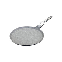 MasterClass Cast Aluminium Non-Stick Induction Pancake Pan Crepe Pan Frying Pan 28cm Grey
