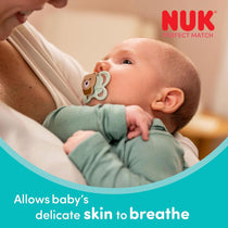 NUK Perfect Match Perfect Start Newborn Essentials Baby Bottles Set 4 x Anti-Colic Feeding Bottles (150ml, 260ml) 2 x Teats 1 x Air Dummy 1 x Bottle Brush 0-6 Months Neutral