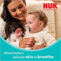 NUK Perfect Match Newborn Baby Bottles Dummy Set 3 x Anti-Colic Feeding Bottles (150ml, 260ml) 1 x Perfect Match Air Dummy 0-6 Months Disney Mickey Mouse