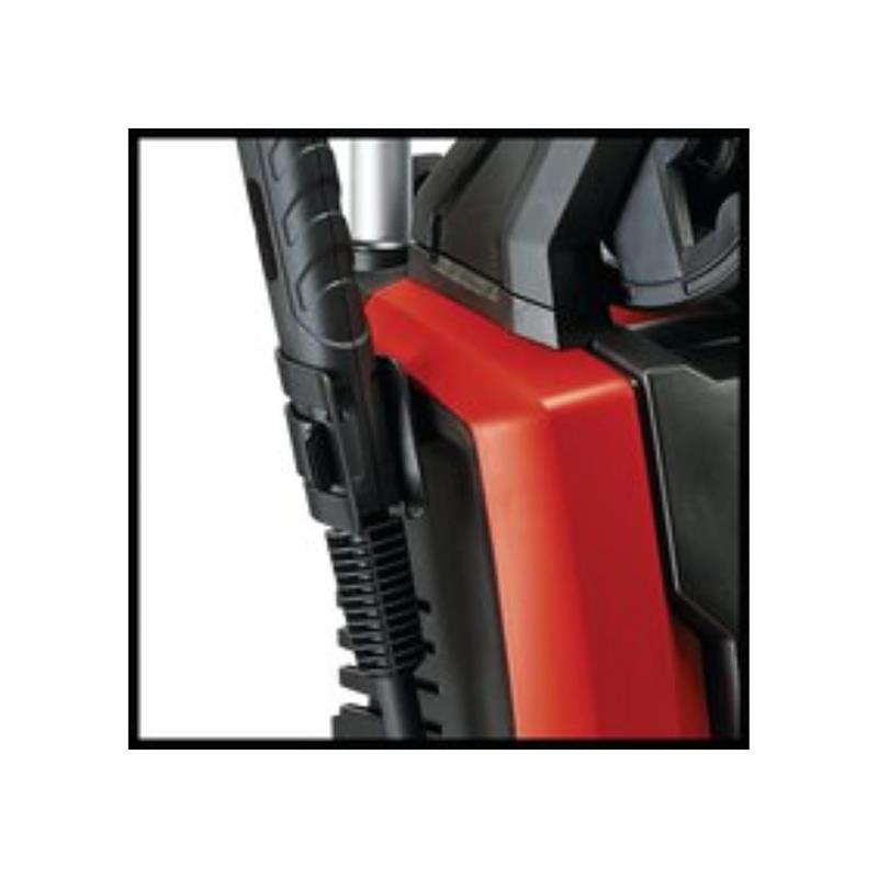 Einhell HP 140 High Pressure Washer Cleaner 1900W 140 Bar 350 L/H Jet-Wash Kit With 5M High-Pressure Hose Gun Lance Various Cleaning Nozzles Brushes And Spray Containers Red/Black