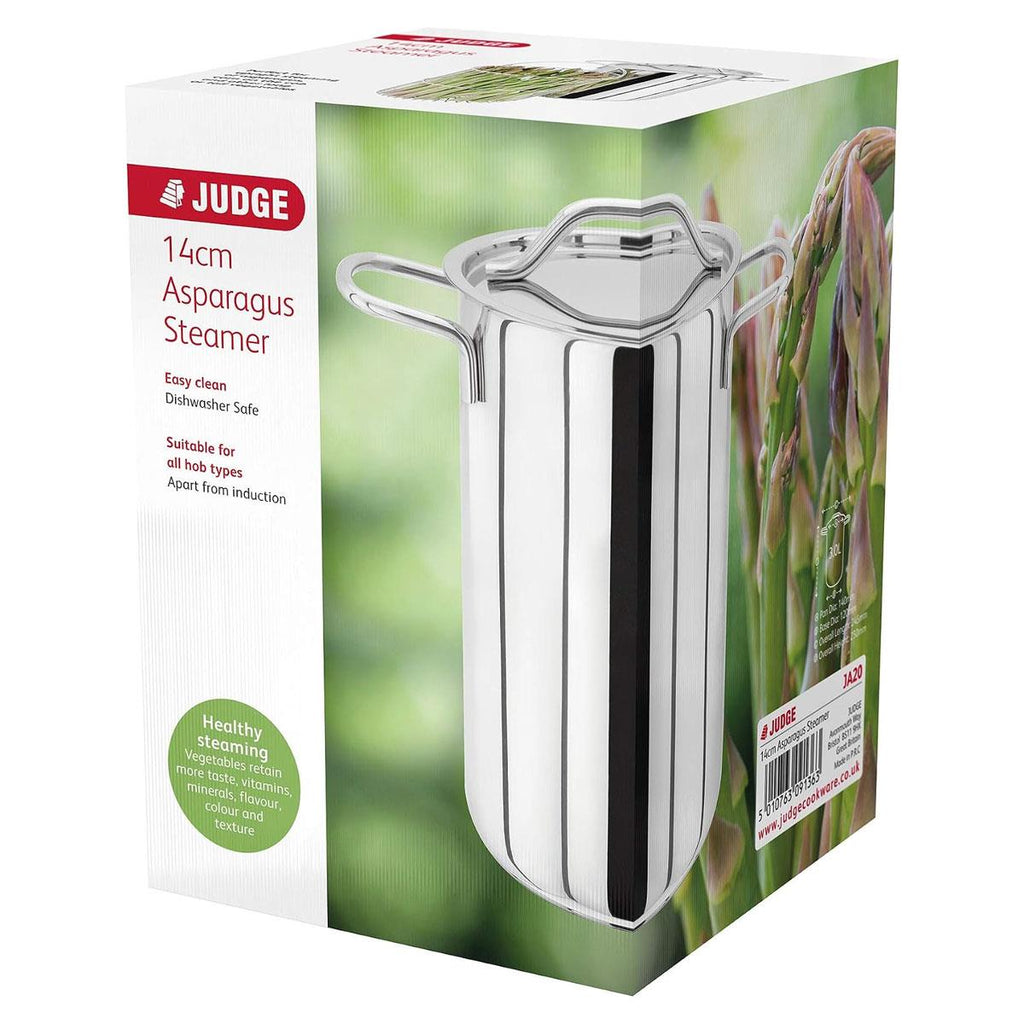 Judge 14cm Asparagus Steamer Stainless Steel Silver