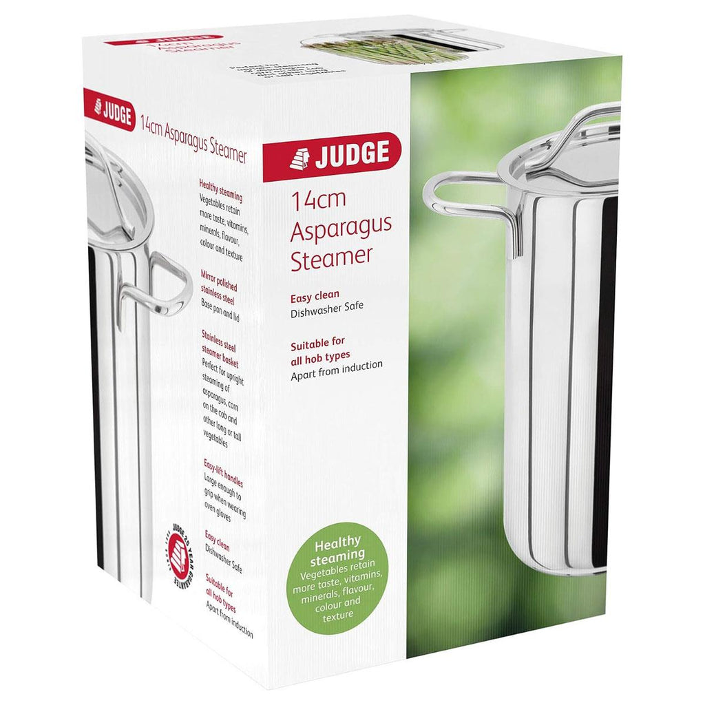 Judge 14cm Asparagus Steamer Stainless Steel Silver