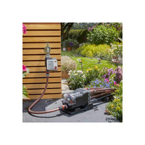 Gardena Water Control Master Automatic Time-Saving Watering 6 Schedules LCD Display Water Now Function Safe Stop Black/Grey/Orange