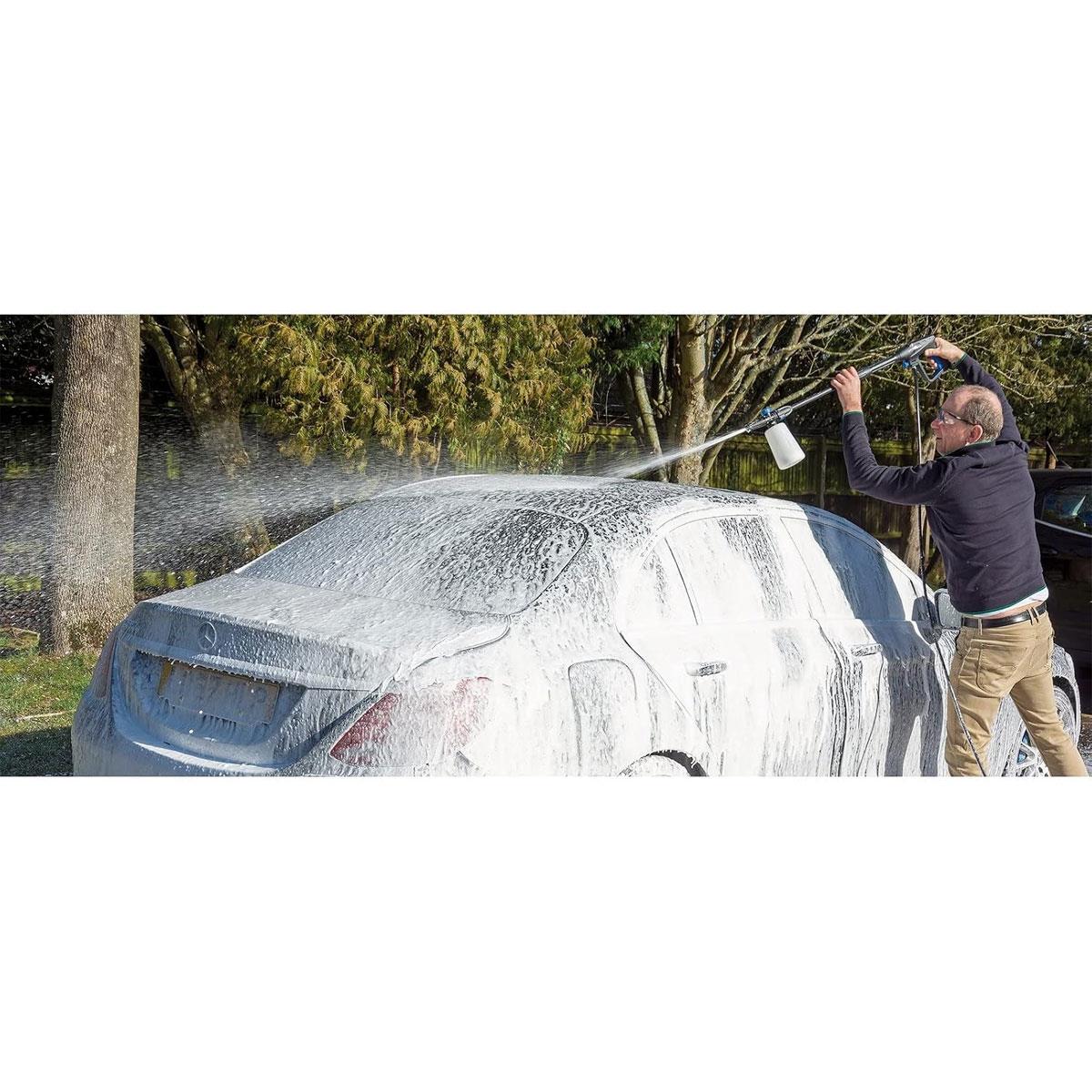 Draper Pressure Washer Snow Foam Lance For 98678 And 98679 750ml Capacity White/Black