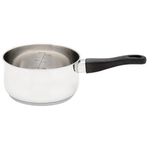 Judge Vista Saucepan 18cm/1.8 Litres Stainless Steel Cooking Pan Without Lid Stay Cool Handle Silver
