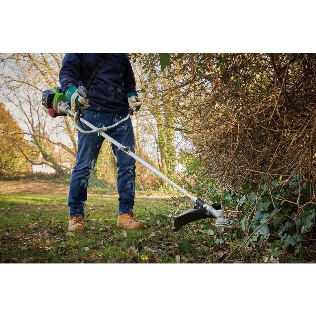 Draper Petrol Brush Cutter And Line Trimmer 32.5cc Green