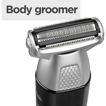 BaByliss Lithium Power 11-In-1 Multi-Trimmer Beard Trimmer Nose Hair Trimmer Cordless Grooming Kit Black/Grey
