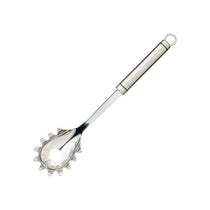 KitchenCraft Oval Handled Stainless Steel Spaghetti Server 31cm Silver