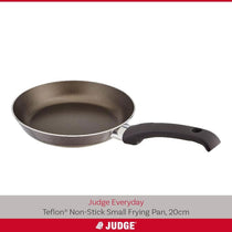 Judge Everyday Non-Stick Frying Pan 20cm Aluminium Stay Cool Handle Pewter