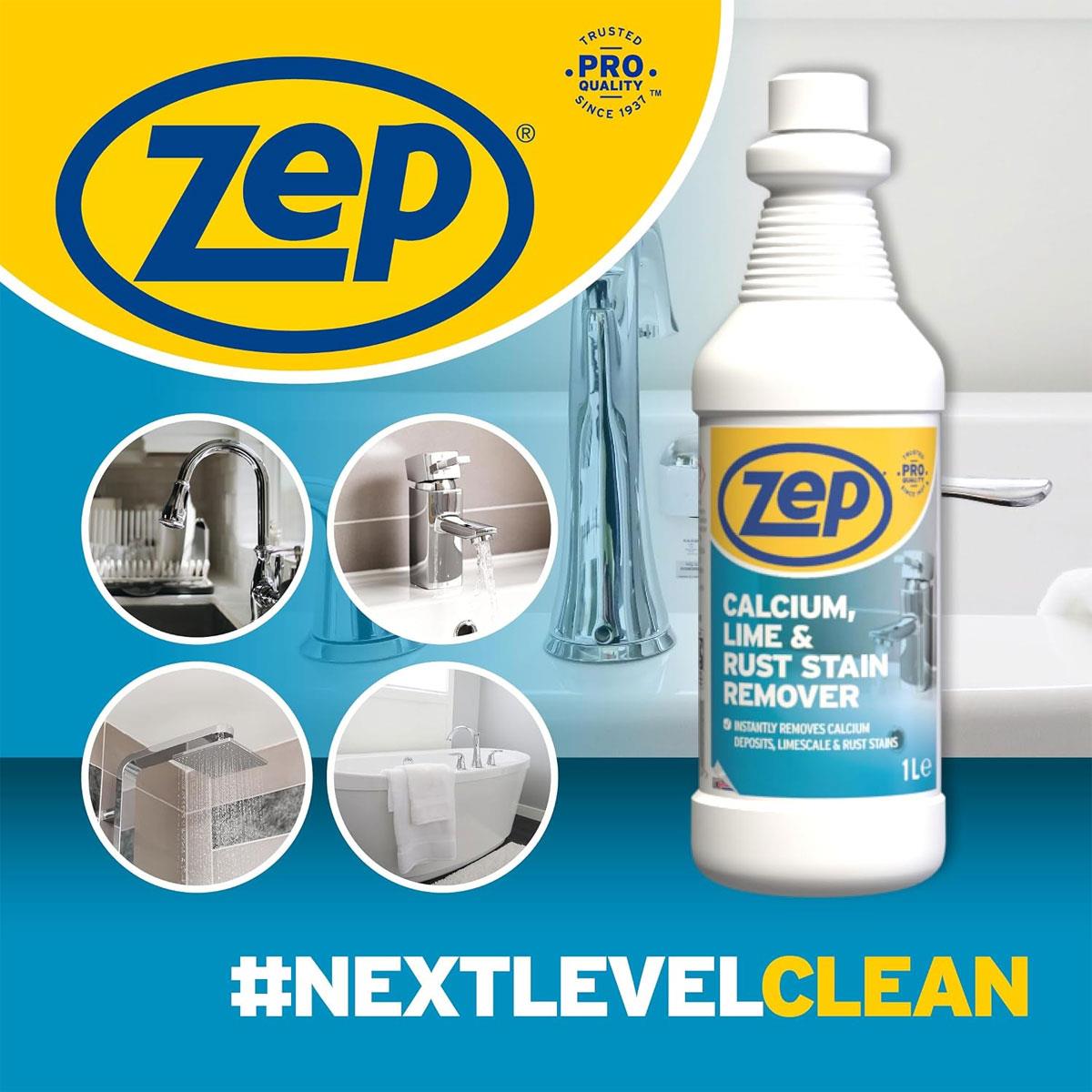 Zep Calcium Lime Rust Cleaner 1 Litres