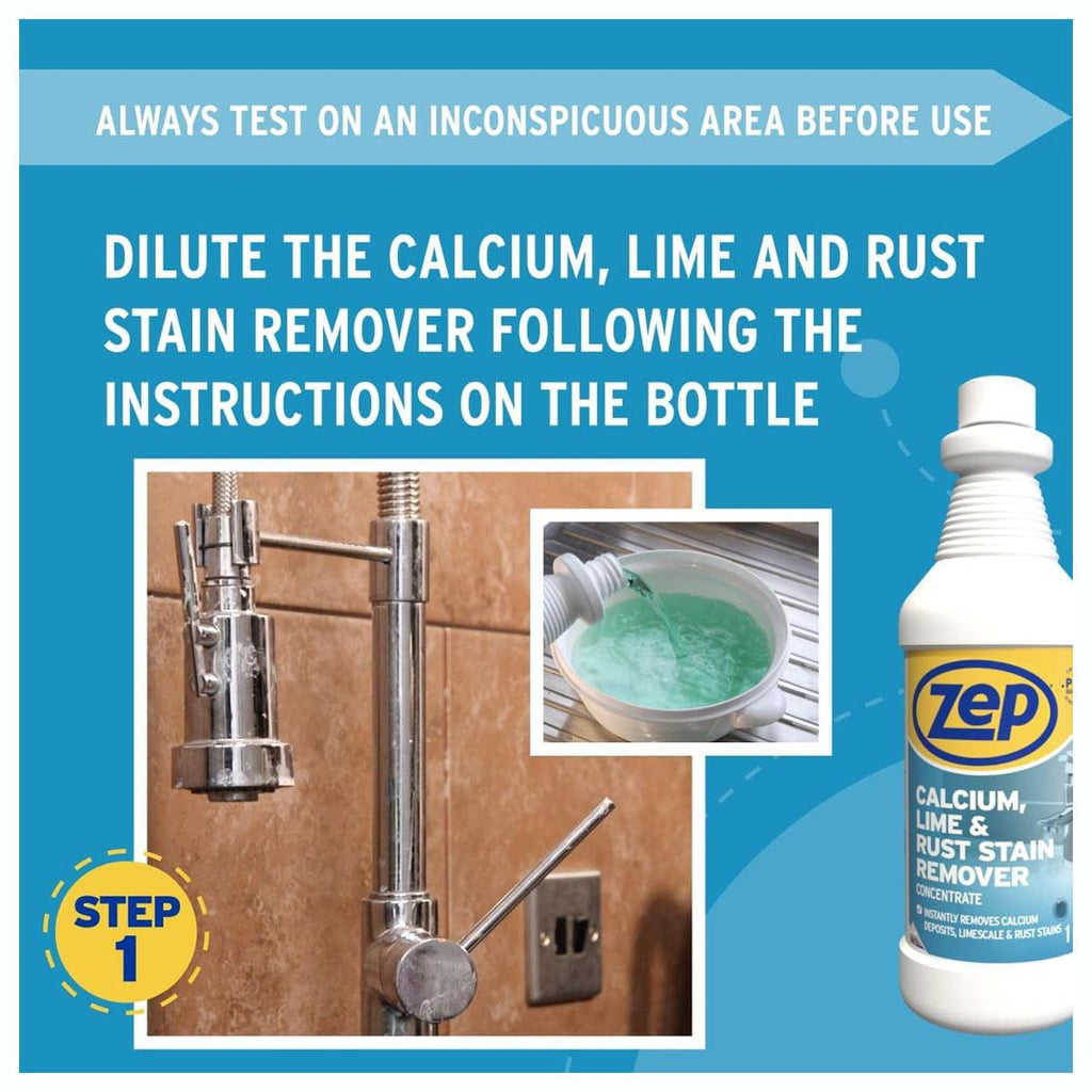 Zep Calcium Lime Rust Cleaner 1 Litres