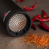 Microplane Chilli Mill Chili Grinder For Dried Chili Peppers Stainless Steel Black