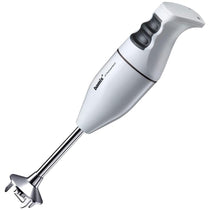 Bamix Classic Hand Held Stick Blender Food Processsor Multi-Purpose Stainless Steel Blades 2 Speeds 140W White