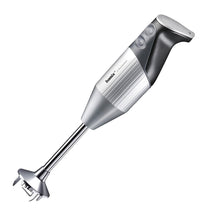 Bamix SwissLine Hand Held Stick Blender Food Processsor Multi-Purpose 2 Speeds 3 Stainless Steel Blades Processor 1000ml Jug With Lid And Stand 200W Silver
