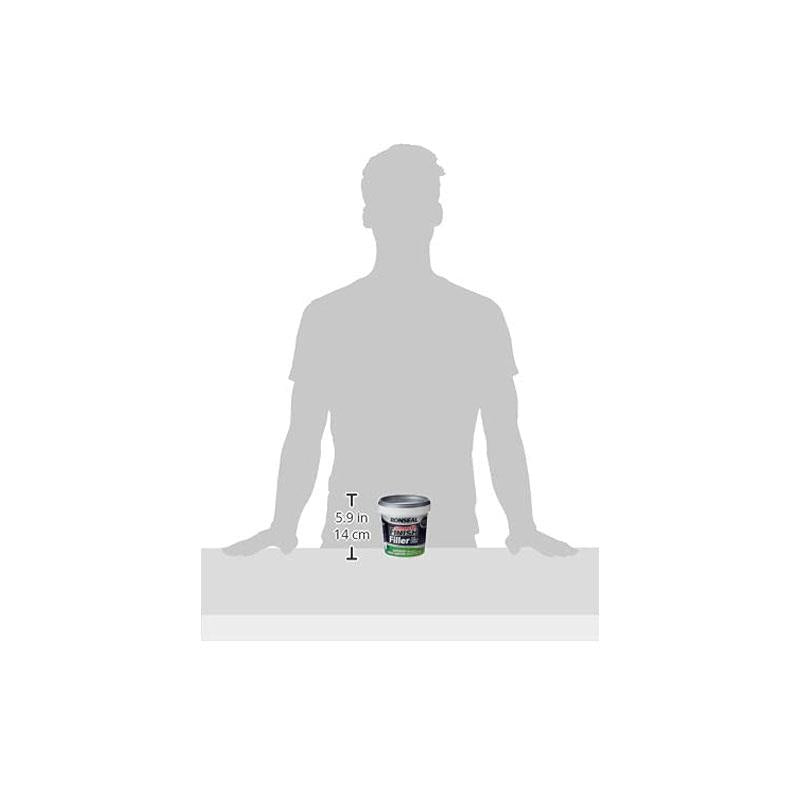Ronseal Smooth Finish Exterior Multipurpose Ready Mix Filler Tub 1.2kg
