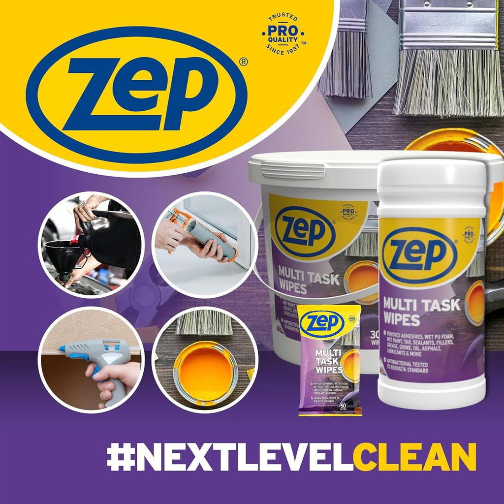 Zep Multi-Task Wipes 300 Pack