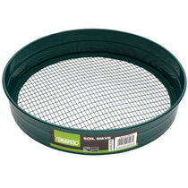 Draper Garden Soil Sieve Metal Heavy Duty Soil Compost Sieve Earth And Rocks Sifter Riddler Blue/Black
