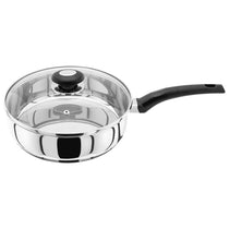Judge Essentials Saute Pan 24cm Stainless Steel Large Silver