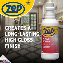 Zep Floor Polish High Gloss Vinyl Hard Floor Shine Anti Slip Finish 1 Litre