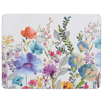 Creative Tops Meadow Floral Placemats And Coasters Rectangular 30 x 23 cm Pack Of 4 Multicolour