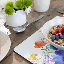 Creative Tops Meadow Floral Placemats And Coasters Rectangular 30 x 23 cm Pack Of 4 Multicolour