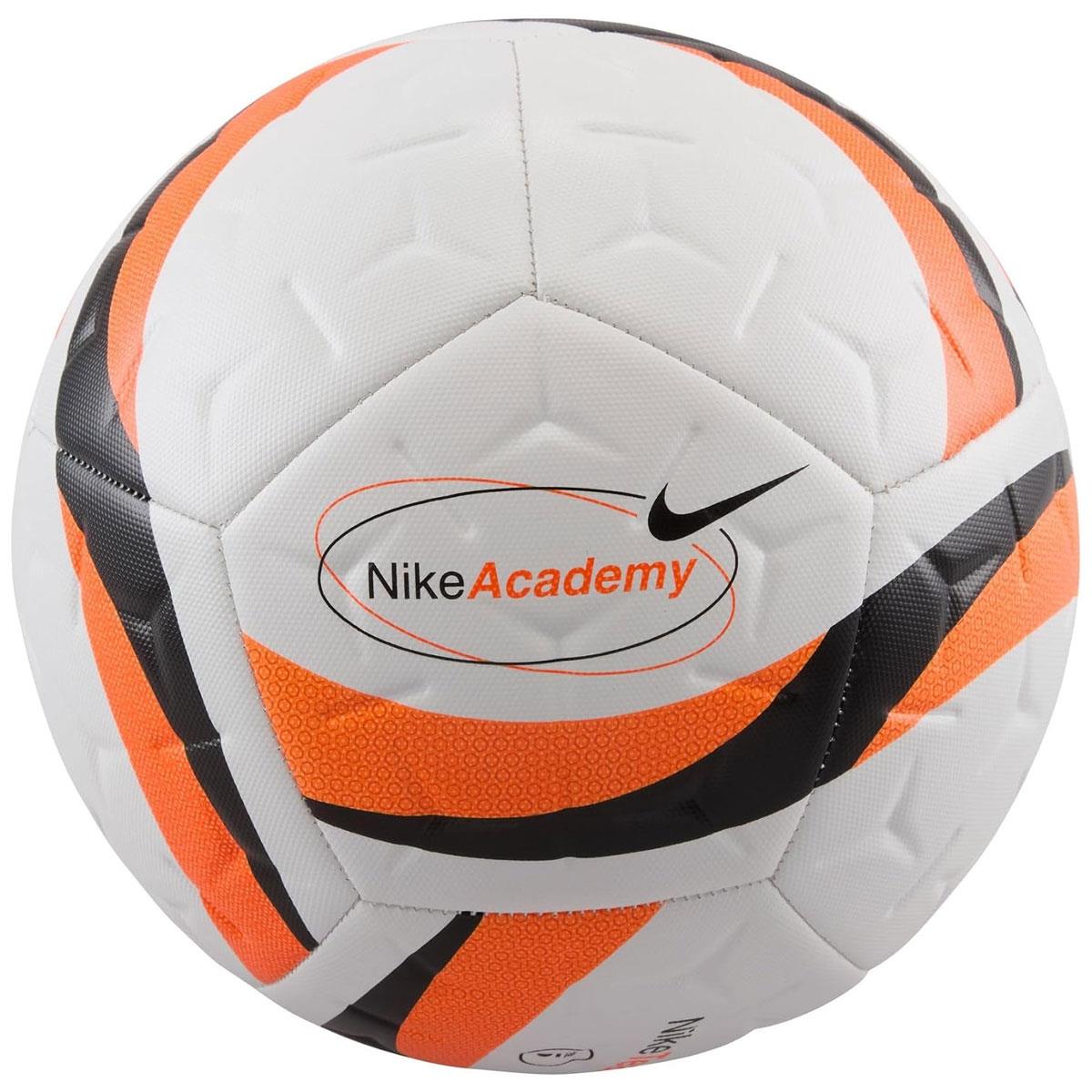 Nike Academy Team Football FA25 Ball Size 4 White/Total Orange/Black