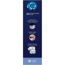 Oral-B iO Kids Disney Stitch Electric Toothbrush 1 Toothbrush Head 1 Travel Case 3 Modes With Kid-Friendly Sensitive Mode Ages 6+ Light Blue